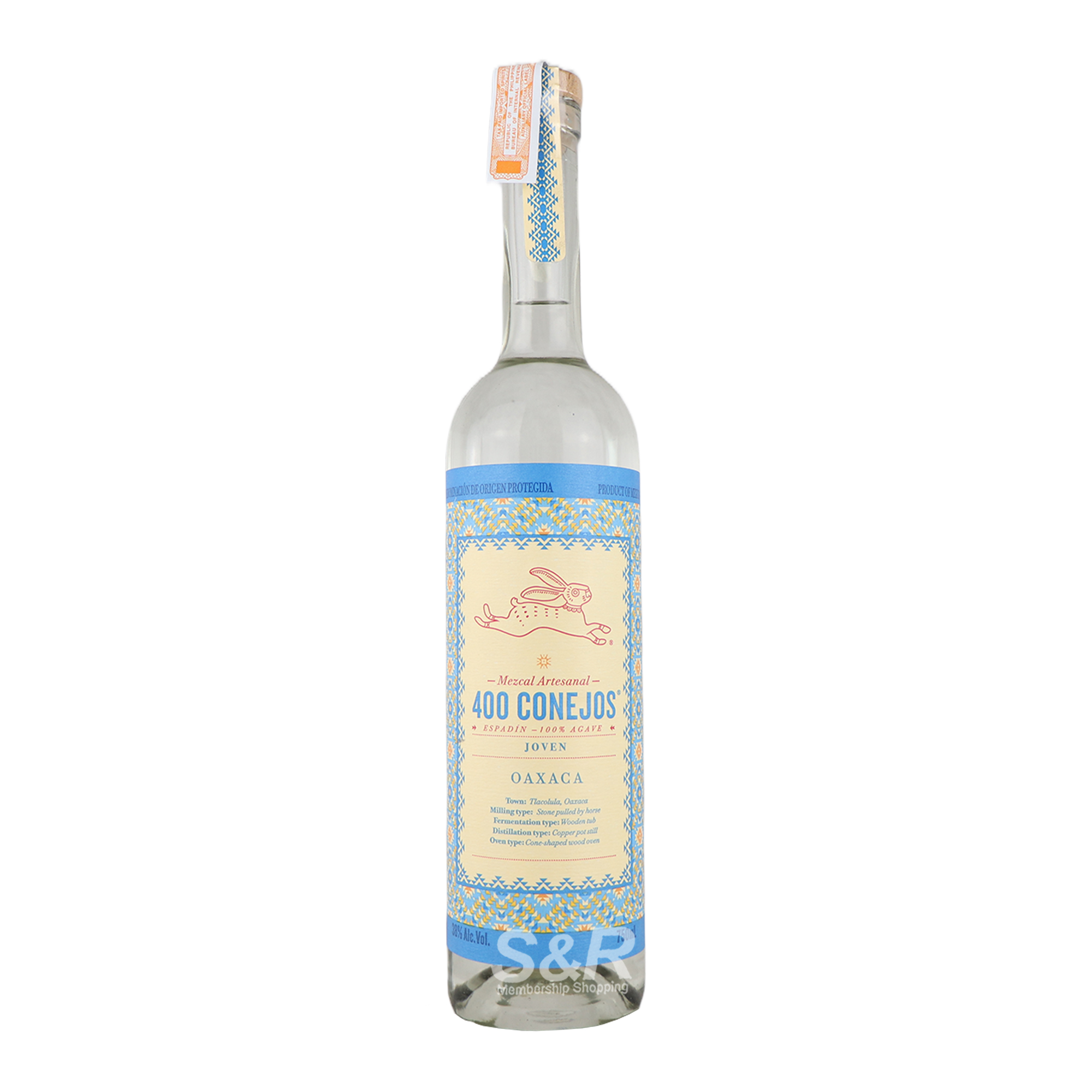 400 Conejos Mezcal Artesanal 750mL